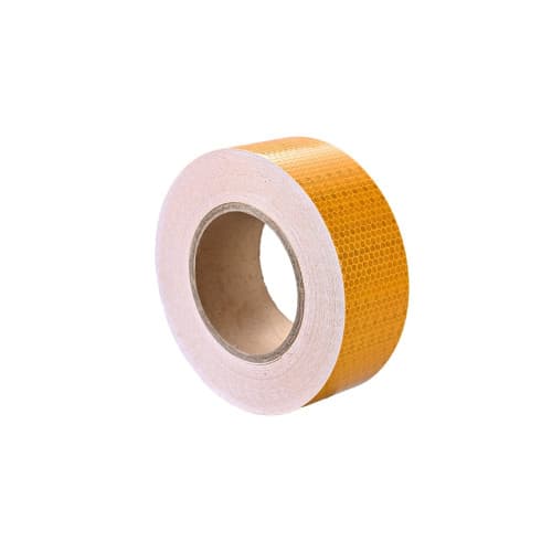 Banda reflectorizanta tip fagure culoare Galben 5cmx25m Cod: CH-022Y 2