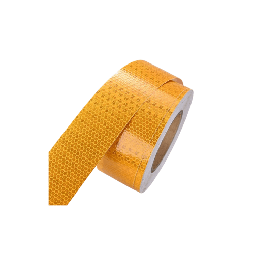 Banda reflectorizanta tip fagure culoare Galben 5cmx25m Cod: CH-022Y 3