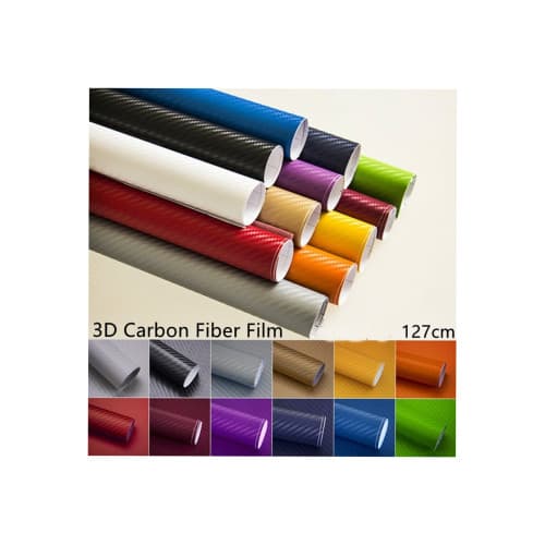 Folie carbon 3D culoare aurie latime 1.27mx1m 2