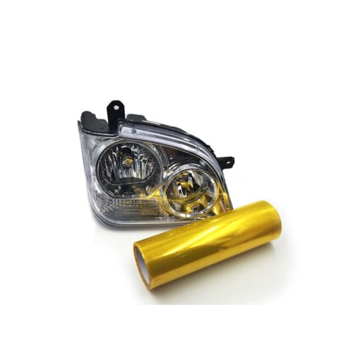 Rola folie galbena protectie faruri si stopuri 60cmx8m Cod: KLS87/LM10-Y
