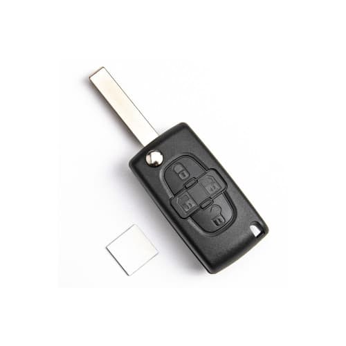 Carcasa telecomanda compatibila Peugeot, cu lamela, Cod: 1113 3