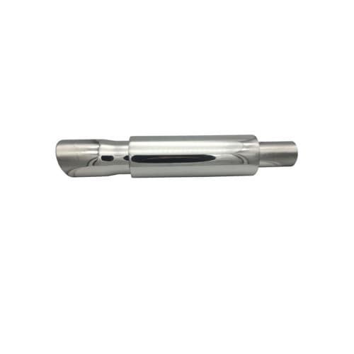 Toba inox universala, iesire 7.5 cm, intrare 4.8 cm, lungime 50 cm Cod: 502023