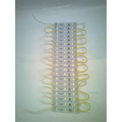 Modul 3 SMD 5050 24V lumina galbena 2