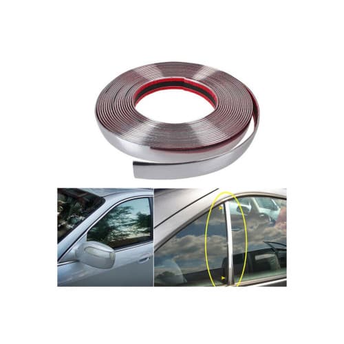 Rola ornament  nichel/crom  cu adeziv 8mmx15m 4