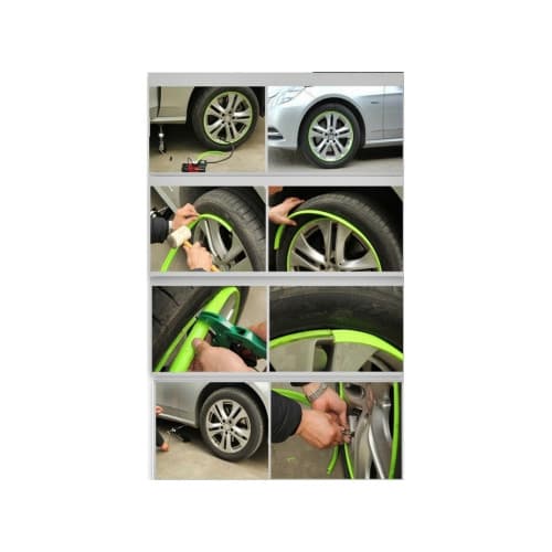 Protectie jante auto inele decorative diverse culori universale 2