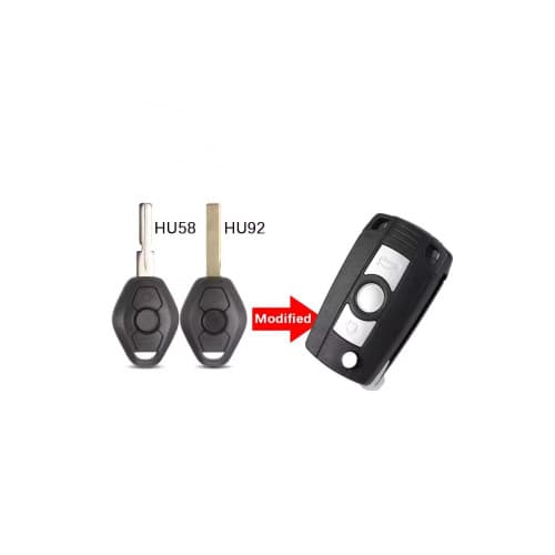 Carcasa telecomanda compatibila BMW, cu lamela, Cod: 1381 3
