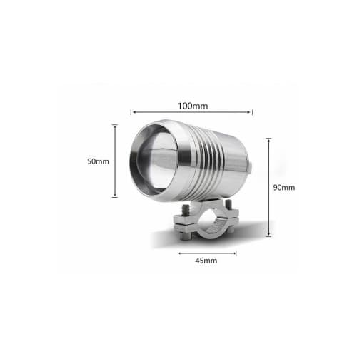 Proiector led, 2400  lumeni  10 W lupa si stroboscop, rezistent la apa Cod: U2 4