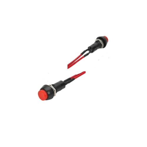 Buton auto cu revenire pentru claxon cu fir  12V universal 2