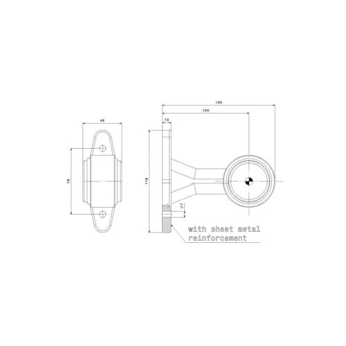 Lampa gabarit LED premium Cod: FT-009B 3