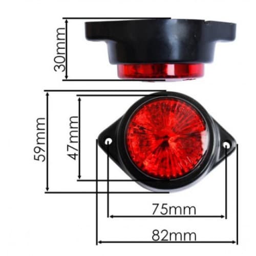 14 x 66 Lampa LED 24V Rosie 3