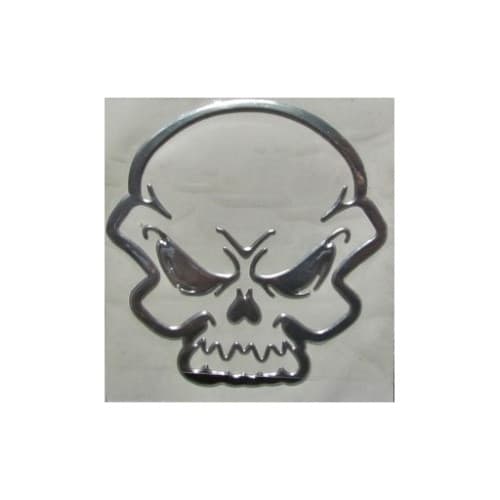 Abtibild "CRANIU" culoare Crom  Cod:DZ-34
