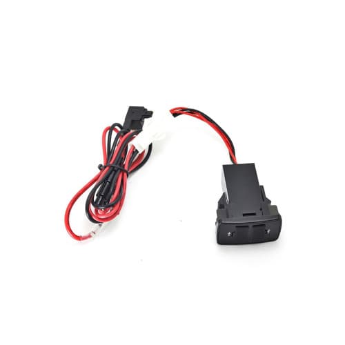 Mufa USB pentru bord cu capac din cauciuc cu 2 porturi  Cod: 01 3
