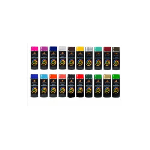Spray Vopsea Gri Profesional Champion 400ml Cod: RAL7032 3