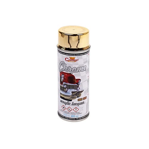 Spray vopsea crom auriu Champion profesional 400ml