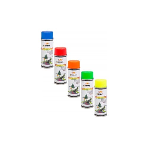 Spray vopsea galben fluorescent Champion profesional 400ml 2