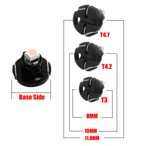 SET T3, 1 LED 3528SMD 12V, Culoare ROSU. Produs LUX 2