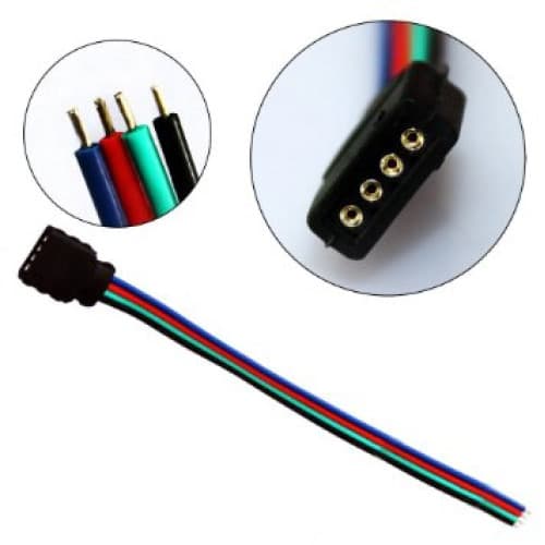 Conector banda LED RGB 2