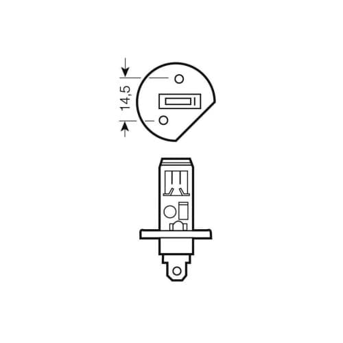 Bec H1 12V  55W  ART Premium 2