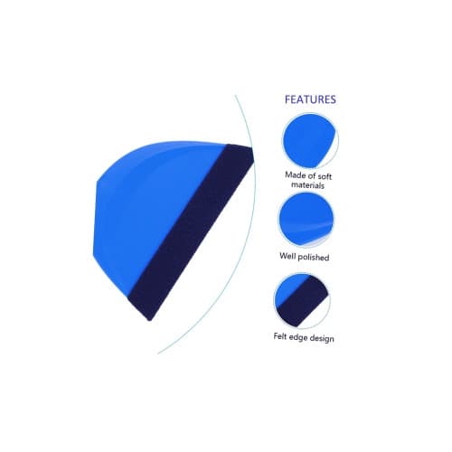 Racleta plastic albastra pentru montaj folie carbon Cod: TM161FB 4