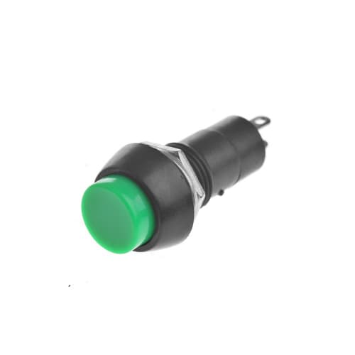 Buton auto cu retinere ON-OFF verde aplicatii electrice universale 12V Cod: LB 2