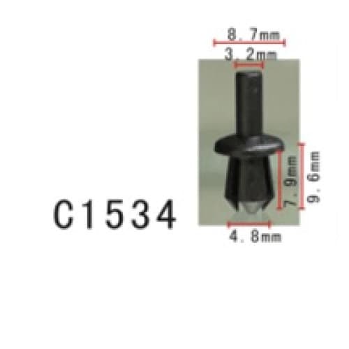 Clips plastic model C1534 compatibil BMW Cod: C1534 2