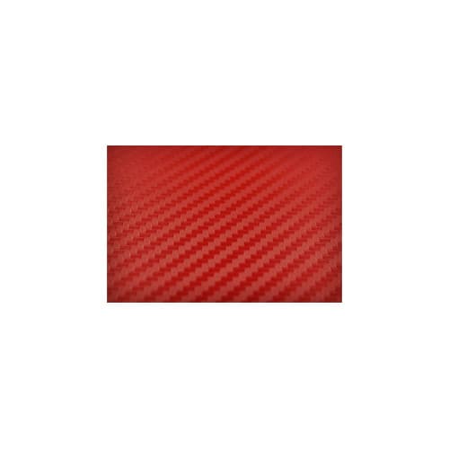 Rola folie carbon 3D rosie cu tehnologie eliminare bule 1.5m x 10m Cod: CF-10R 2