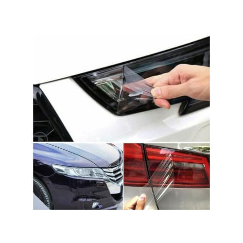 Folie transparenta protectie faruri si stopuri 60x60cm Cod: KLS78/LM10-T 3