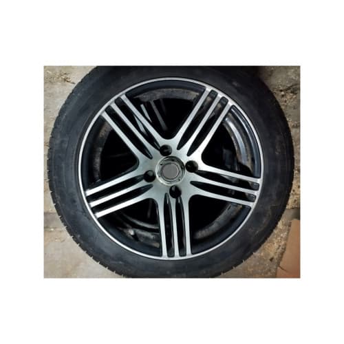 Jante ART 17x7 4x108 ET35 negru polish diamond cut compatibile Peugeot, Citroen, Ford  Cod: 277 3