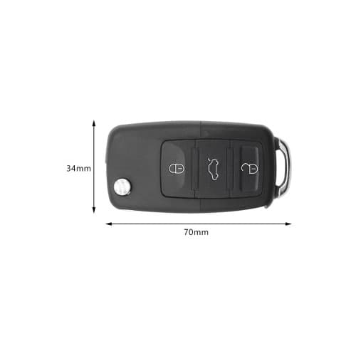 Carcasa telecomanda compatibila Volkswagen cu lamela Cod: 9002 2