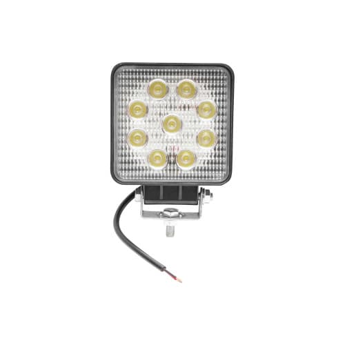 Proiector 9 LED-uri 10-60V 27W unghi de radiere 60 patrat Cod: BK69005