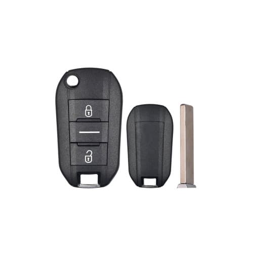 Carcasa telecomanda compatibila Peugeot / Citroen , cu lamela, Cod: 1021-D 4