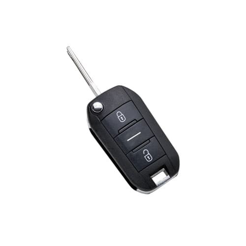 Carcasa telecomanda compatibila Peugeot / Citroen , cu lamela, Cod: 1021-D 2
