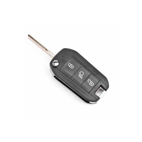 Carcasa telecomanda compatibila Peugeot / Citroen , cu lamela, Cod: 1021-L 4