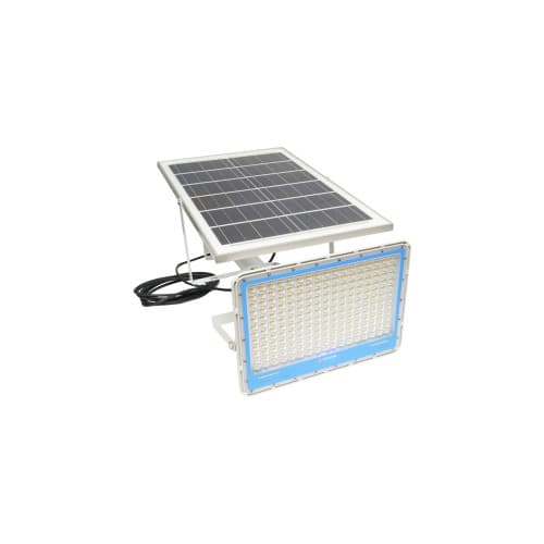 Proiector LED 400W, 6500K cu panou solar 28W telecomanda si baterie 40Ah Breckner Germany Cod: BK69669 2