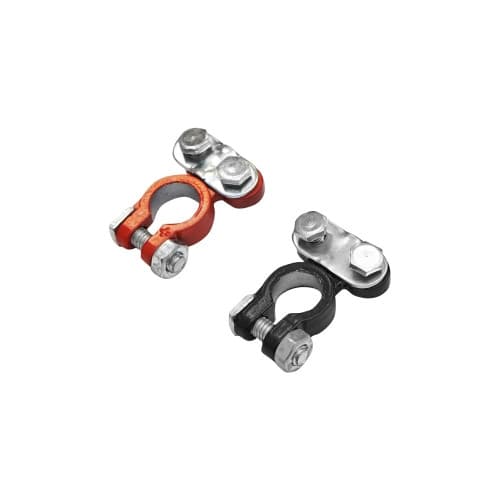 Set borne baterie auto rosu si negru Cod: PB 2