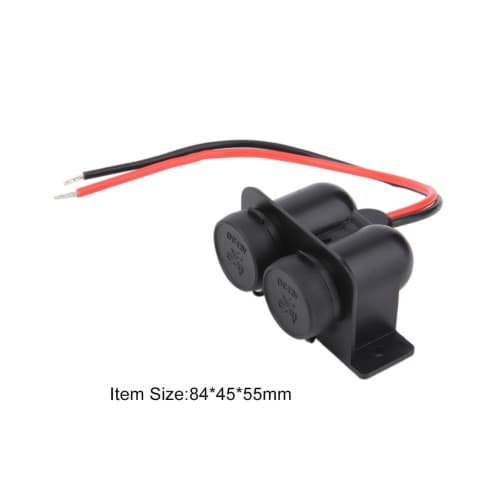 Panou mufa bricheta dubla 12V/24V / 120W Cod: MC035 2