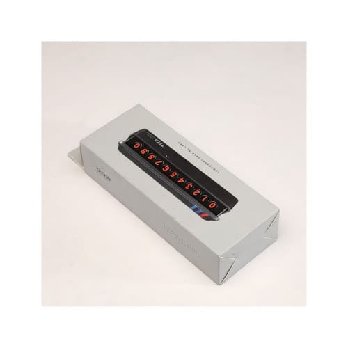 Suport numar telefon retractabil  culoare  Negru 3