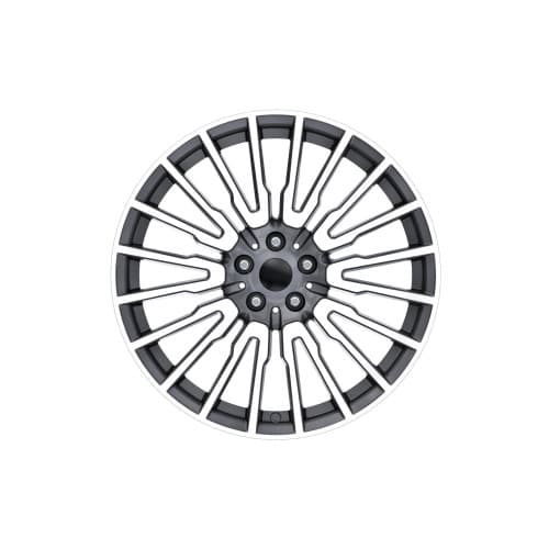 Jante DY1050 KM 20x8.5 20x9.5 5x112 compatibile BMW  gri antracit diamond cut 2