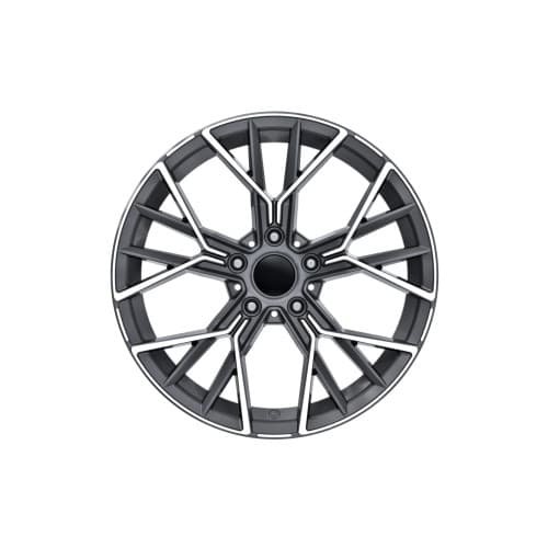 Jante DY710 KM 20x8.5 20x9.5 5x112 compatibile BMW 5x112 gri antracit diamond cut 2