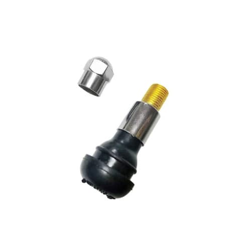 Valva auto cromata tip TR414 compatibila jante standard Cod: TR414C 3