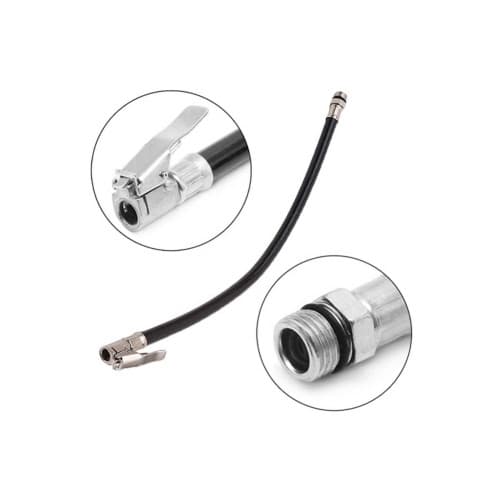 Furtun pistol umflat roata 37cm compatibil compresor si vulcanizare Cod: JC049 2