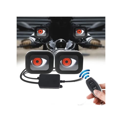 Proiectoare LED Devil Eyes cu telecomanda 6 modele selectabile 2 inch Cod: HH-DVL2 4