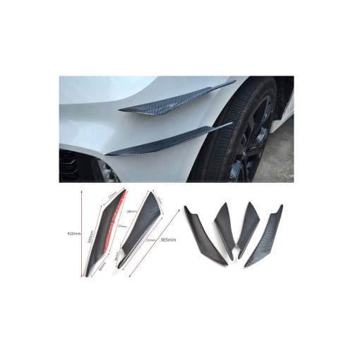 Ornament  pentru bara aripioare culoare Carbon EVO Cod: ART-EVO2 4