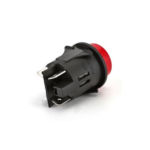 Buton Led  25mm rosu Cod: TL-27 2