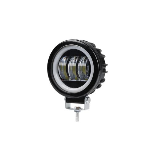 Proiector LED cu Angel Eyes DRL lumina alba 30W  Cod: ZC-4RO 2