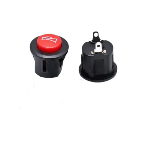 Buton claxon rosu 12V  Cod: TL-30