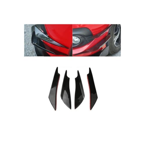 Ornament  pentru bara aripioare culoare Negru  EVO Cod: ART-EVO1 3