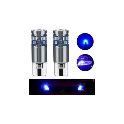 Bec T10 18SMD 2016 12V  Canbus 400 lumen  Lumina albastra  Cod: HH026 3