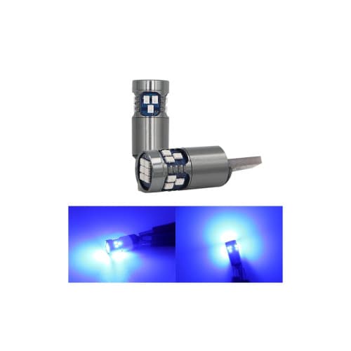 Bec T10 18SMD 2016 12V  Canbus 400 lumen  Lumina albastra  Cod: HH026 2