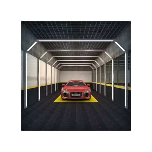 Tunel LED detailing auto 1470W, 6000K alb rece, 4000x5244 mm Cod: HEX5 2